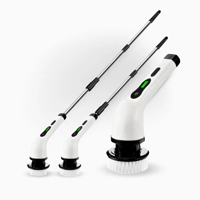 Esfregão Elétrico Giratório Mop Versátil 7 Em 1 Limpeza 360 Branco