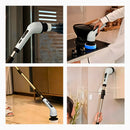 Esfregão Elétrico Giratório Mop Versátil 7 Em 1 Limpeza 360 Branco