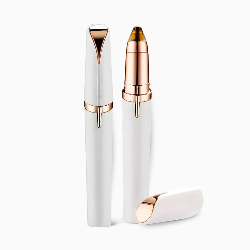 Depilador de Sobrancelhas Indolor Recarregável com Luz LED