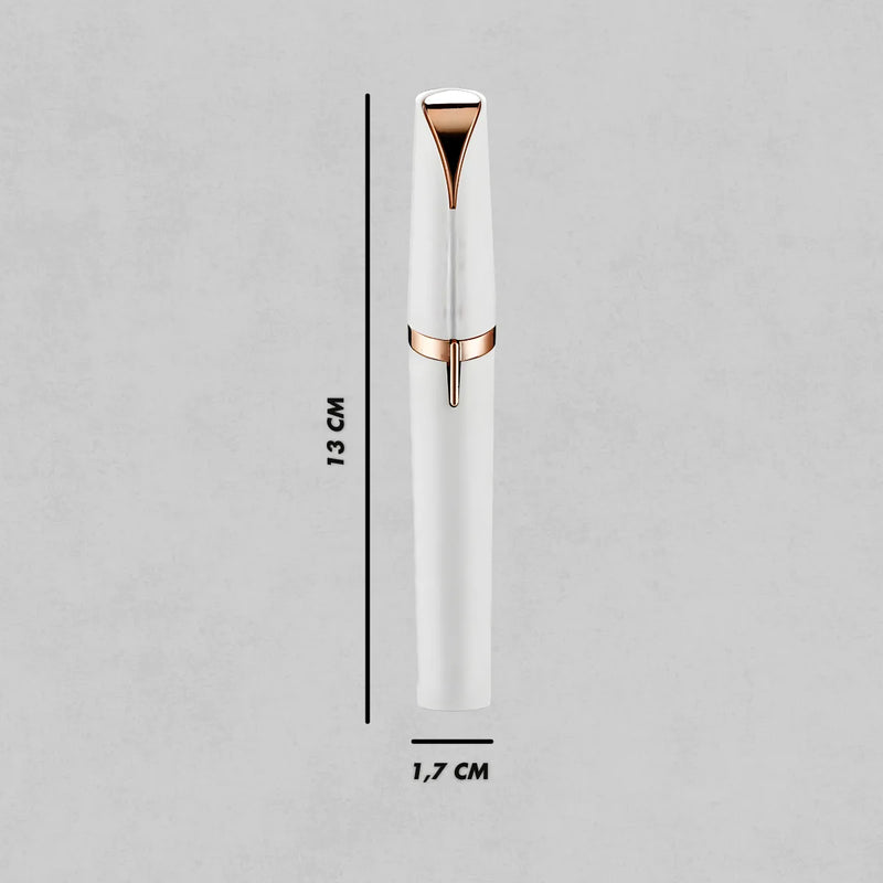 Depilador de Sobrancelhas Indolor Recarregável com Luz LED