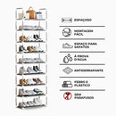 Sapateira Vertical Giga 9 Prateleiras para até 27 Pares