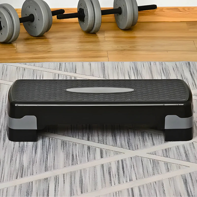 Step de Ginástica com Altura Ajustável – Treine em Casa com Desempenho Profissional