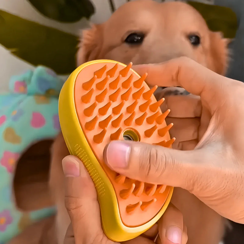 Escova a Vapor 3 em 1 para Pets