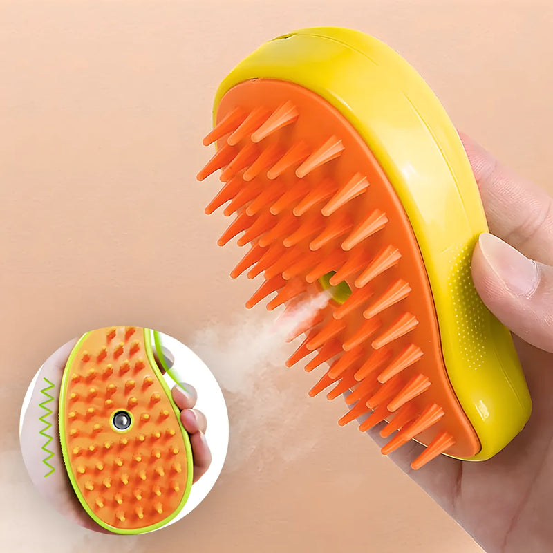 Escova a Vapor 3 em 1 para Pets