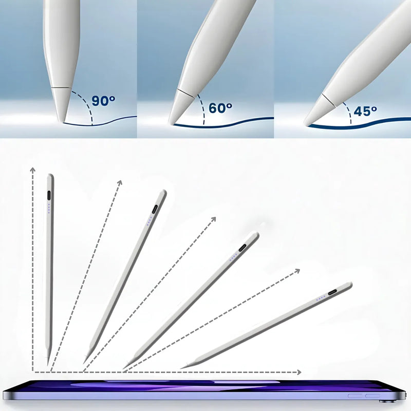Caneta Digital Touch Recarregável com Ponta Magnética