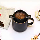 Filtro de Café Portátil Dobrável em Aço Inoxidável