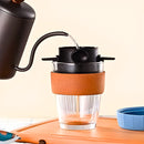 Filtro de Café Portátil Dobrável em Aço Inoxidável