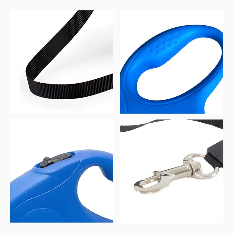 Guia Retrátil 5 Metros para Cães e Gatos – Passeios Seguros