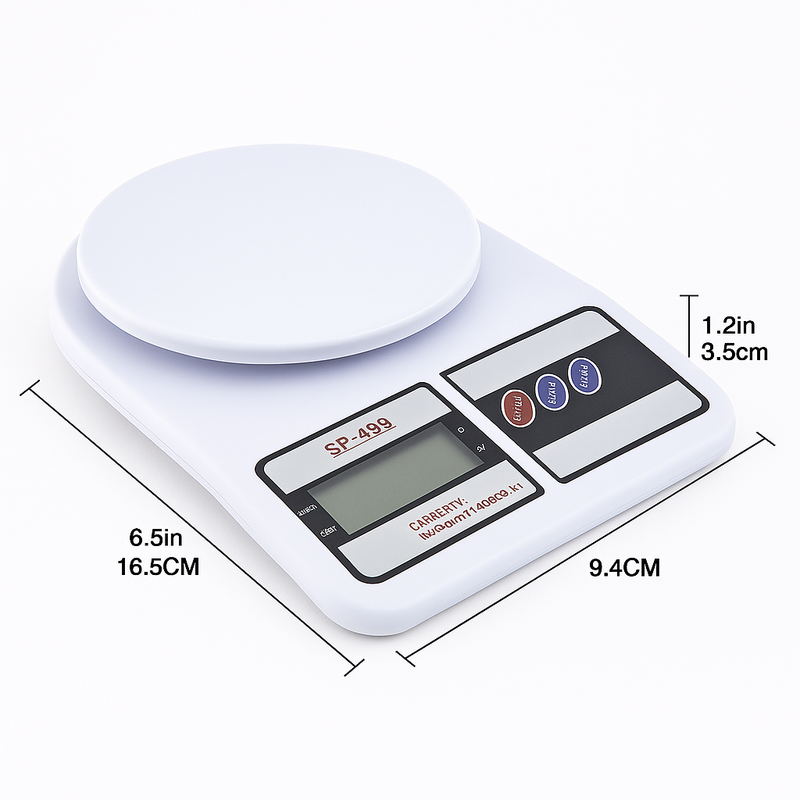 Balança Digital de Precisão 10kg para Cozinha