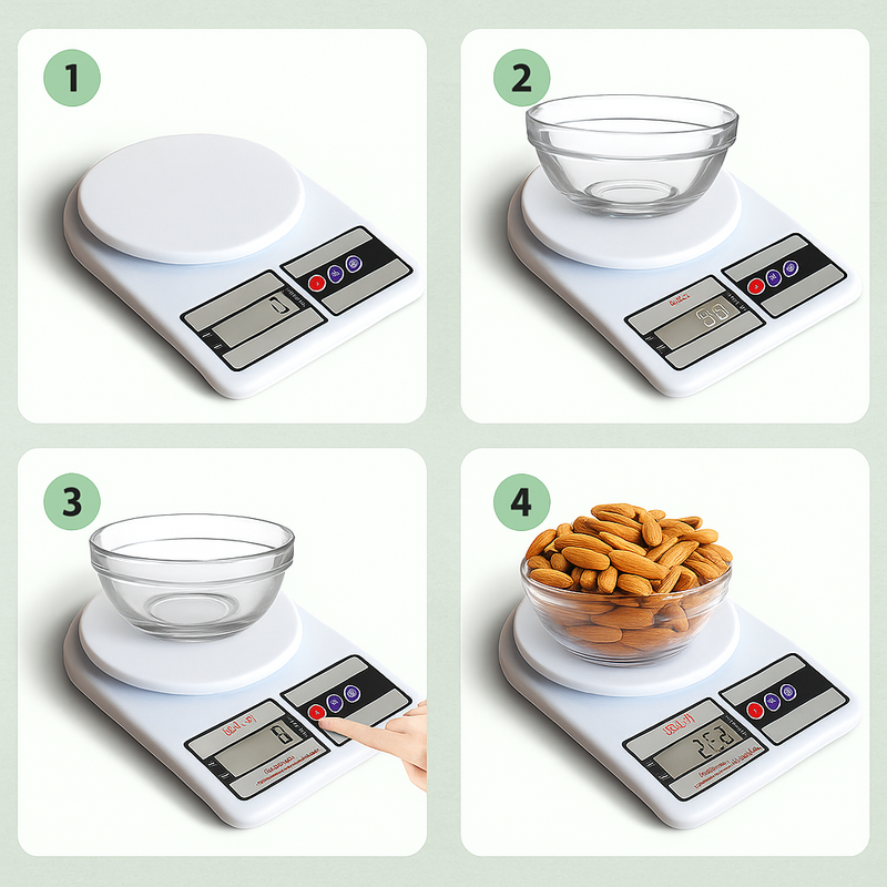 Balança Digital de Precisão 10kg para Cozinha