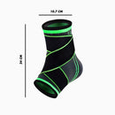 Tornozeleira Ortopedica Compressão Estabilizadora Elastica