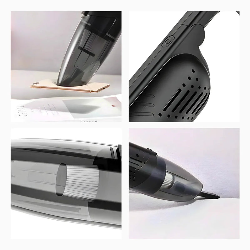 Aspirador de Pó Portátil Sem Fio de Alta Performance – Potência, Praticidade e Limpeza Impecável em Qualquer Lugar